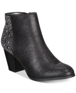 Style & Co Jazzella Ankle Booties, Created For Macy's Women's Shoes