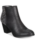 Style & Co Jazzella Ankle Booties, Created For Macy's Women's Shoes