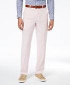 Sean John Men's Classic-fit Stretch Pink Solid Suit Pants
