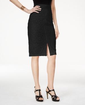 Thalia Sodi Crocheted Pencil Skirt, Only At Macy's