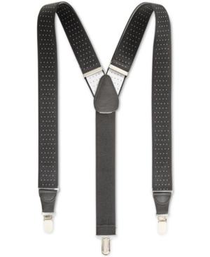 Club Room Men's Pin-dot Suspenders, Only At Macy's
