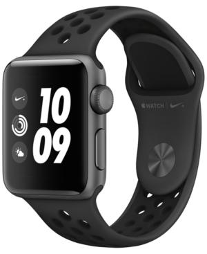 Apple Watch Nike+ Series 3 Gps, 38mm Space Gray Aluminum Case With Anthracite/black Nike Sport Band