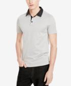 Kenneth Cole New York Men's Diamond Jacquard Polo