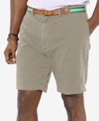 Polo Ralph Lauren Men's Big And Tall 9 Classic-fit Flat-front Suffield Shorts