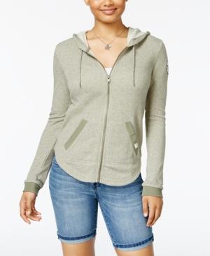 Roxy Juniors' Hawser Patch Zip-up Hoodie