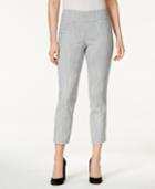 Alfani Petite Striped Capri Pants, Only At Macy's