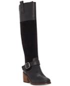 Lucky Brand Women's Kailan Wide-calf Riding Boots Women's Shoes