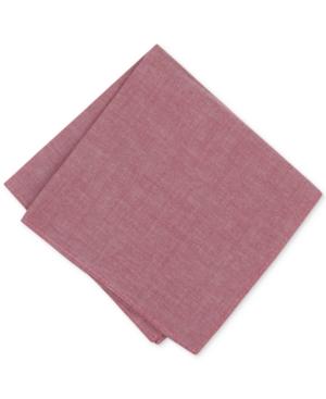 Bar Iii Men's Holiday Chambray Pocket Square, Created For Macy's