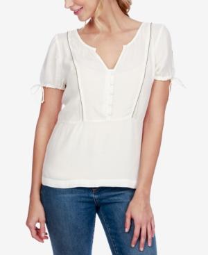 Lucky Brand Harper Embellished Top