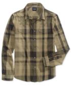 Guess Men's Jake Voile Cotton Plaid Shirt