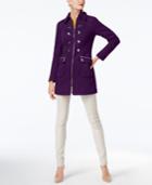 Inc International Concepts Button-trim Coat, Created For Macy's
