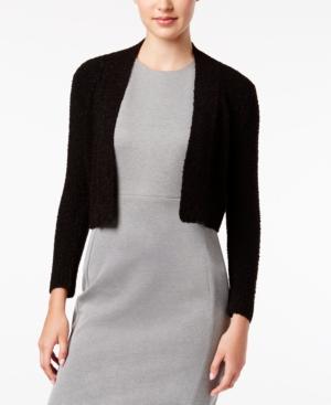 Calvin Klein Boucle-knit Shrug