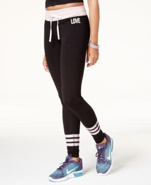 Material Girl Active Juniors' Drawstring Yoga Leggings, Created For Macy's
