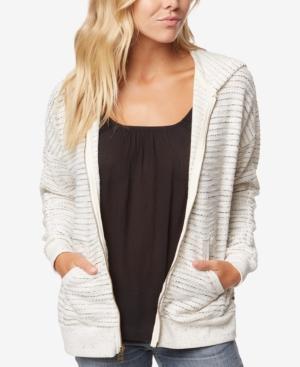 O'neill Juniors' Striped Zippered Hoodie