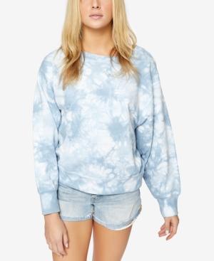 Sanctuary Tie-dyed Cotton Dolman-sleeve Sweatshirt