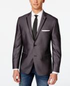 Alfani Red Men's Charcoal Slim Fit Evening Jacket, Only At Macy's