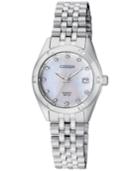 Citizen Women's Quartz Stainless Steel Bracelet Watch 26mm Eu6050-59d