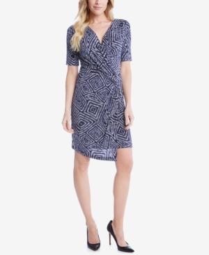 Karen Kane Printed Wrap Dress