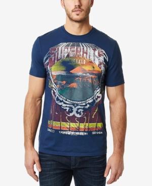 Buffalo David Bitton Men's Nicart Graphic-print T-shirt