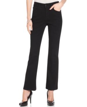 Nydj Petite Jeans, Bootcut, Barbara Black Wash