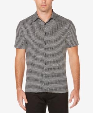 Perry Ellis Men's Micro Diamond Dot Shirt