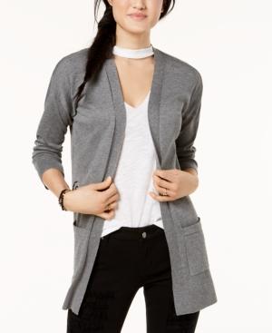 Hippie Rose Juniors' Lattice-side Cardigan