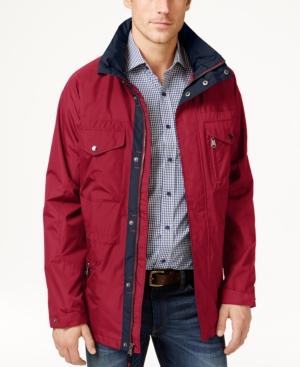 Izod Men's Four-pocket Anorak Coat