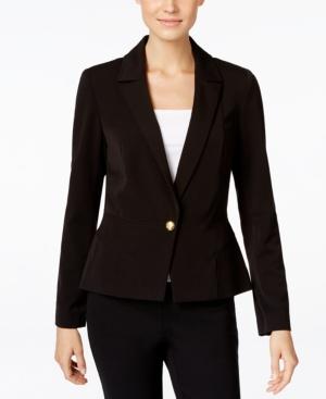 Inc International Concepts Notched-collar Blazer, Only At Macy's