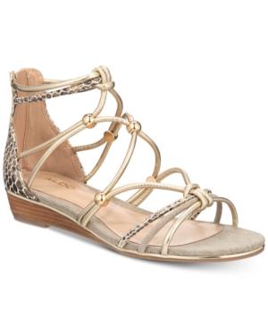 Aldo Muriele Gladiator Flat Sandals Women's Shoes