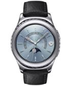 Samsung Unisex Gear S2 Classic Black Leather Strap Smartwatch 40mm Sm-r7320wdaxar