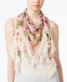 Steve Madden Keep Blooming Triangle Scarf