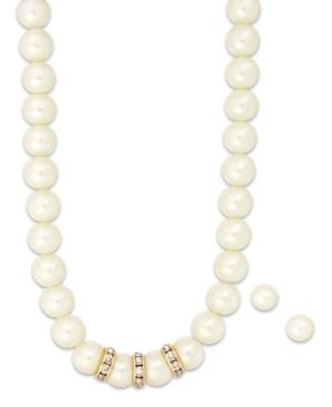 Charter Club Glass Pearl And Crystal Jewelry