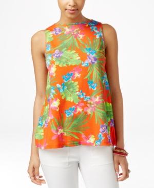 American Living Printed Sleeveless Top, Only At Macy's