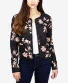 Lucky Brand Quilted Floral-print Jacket