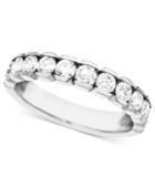 Diamond Wedding Band Ring In 14k White Gold (1/2 Ct. T.w.)