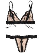Hanky Panky After Midnight Racy Illusion Bralette 257132 Women's Shoes