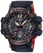 G-shock Men's Solar Analog-digital Gravitymaster Black Resin Strap Watch 56mm Gpw1000rg-1a