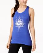 Gaiam Fiona Graphic Keyhole-back Tank Top
