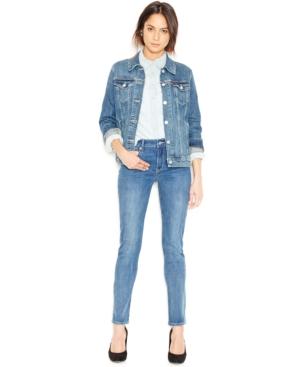 Levi's Boyfriend Trucker Jacket, Belle Blue Wash