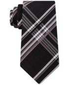 Kenneth Cole Reaction Men's Space Plaid Silk Tie
