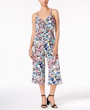Ny Collection Ruffled Culotte Jumpsuit