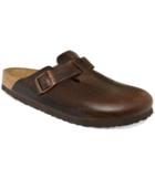 Birkenstock Men's Soft Footbed Boston Leather Shoes Men's Shoes