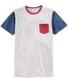 Quiksilver Men's Baysick Colorblocked Pocket T-shirt