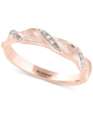 Effy Diamond Accent Ribbon Ring