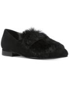 Donald J Pliner Lilian Fur Loafer Flats Women's Shoes