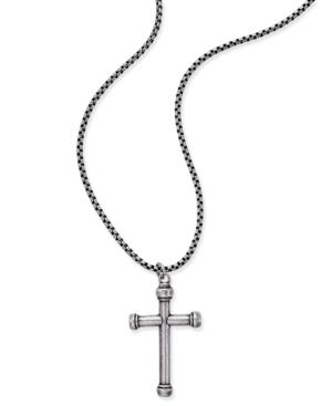 Steve Madden Men's Stainless Steel Cross Pendant