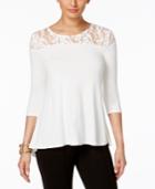 Ny Collection Illusion Swing Top
