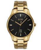 Boss Hugo Boss Men's Governor Gold-tone Stainless Steel Bracelet Watch 44mm