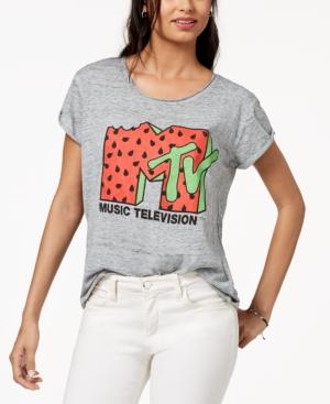 Freeze 24-7 Juniors' Mtv Graphic-print T-shirt