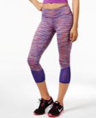 Ideology Space-dyed Capri Leggings, Only At Macy's